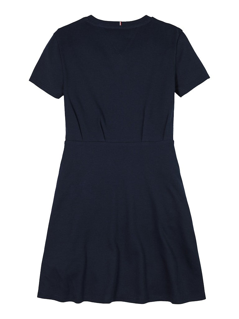 Tommy Hilfiger - Robe dark night navy mi corp