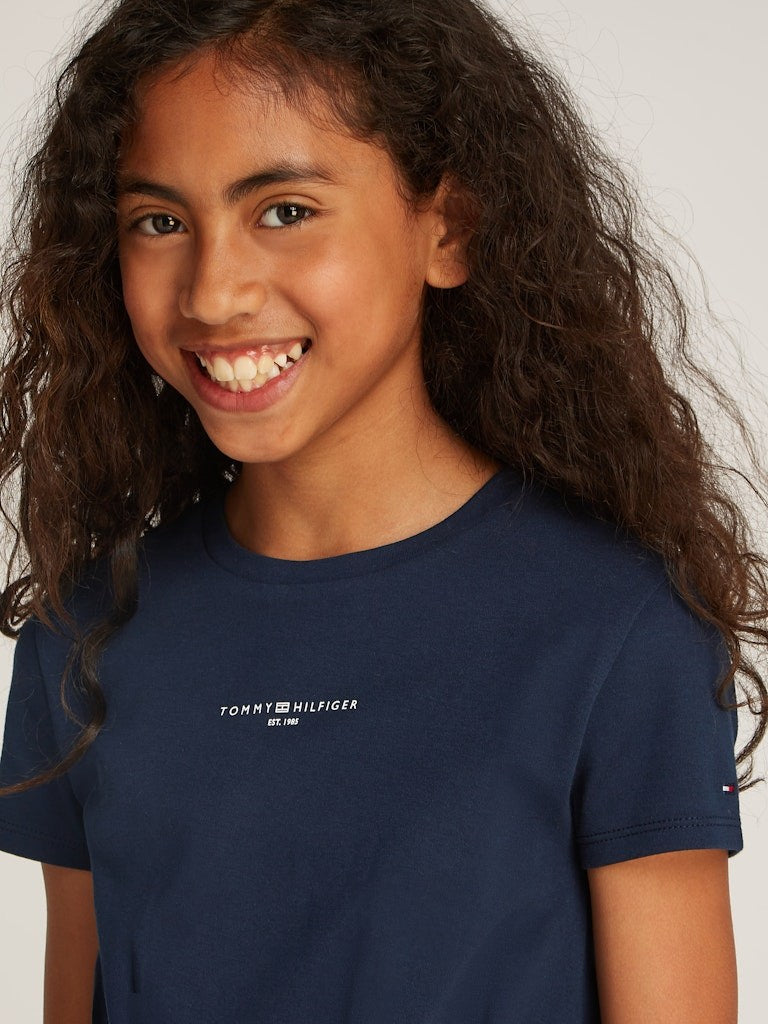 Tommy Hilfiger - Robe dark night navy mi corp