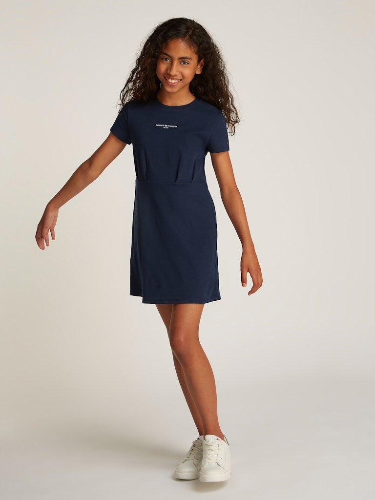 Tommy Hilfiger - Robe dark night navy mi corp