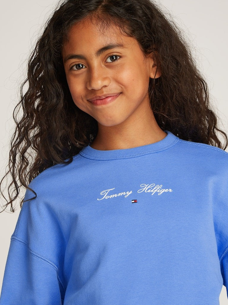 Tommy Hilfiger - Sweat script Blue Spell