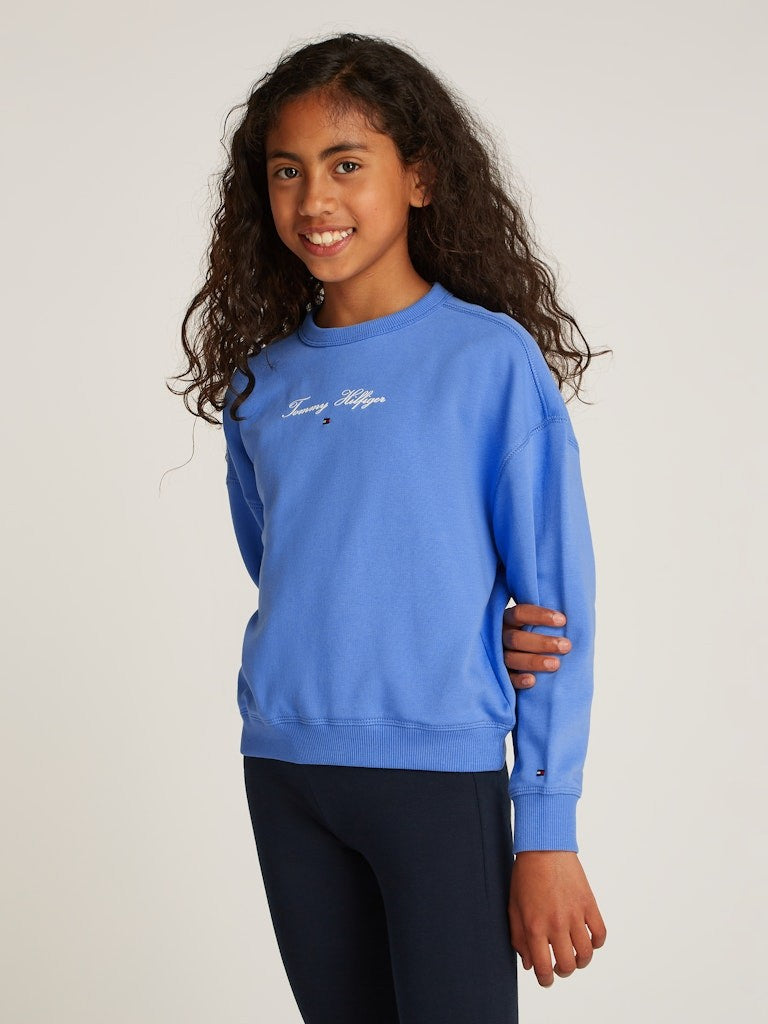 Tommy Hilfiger - Sweat script Blue Spell