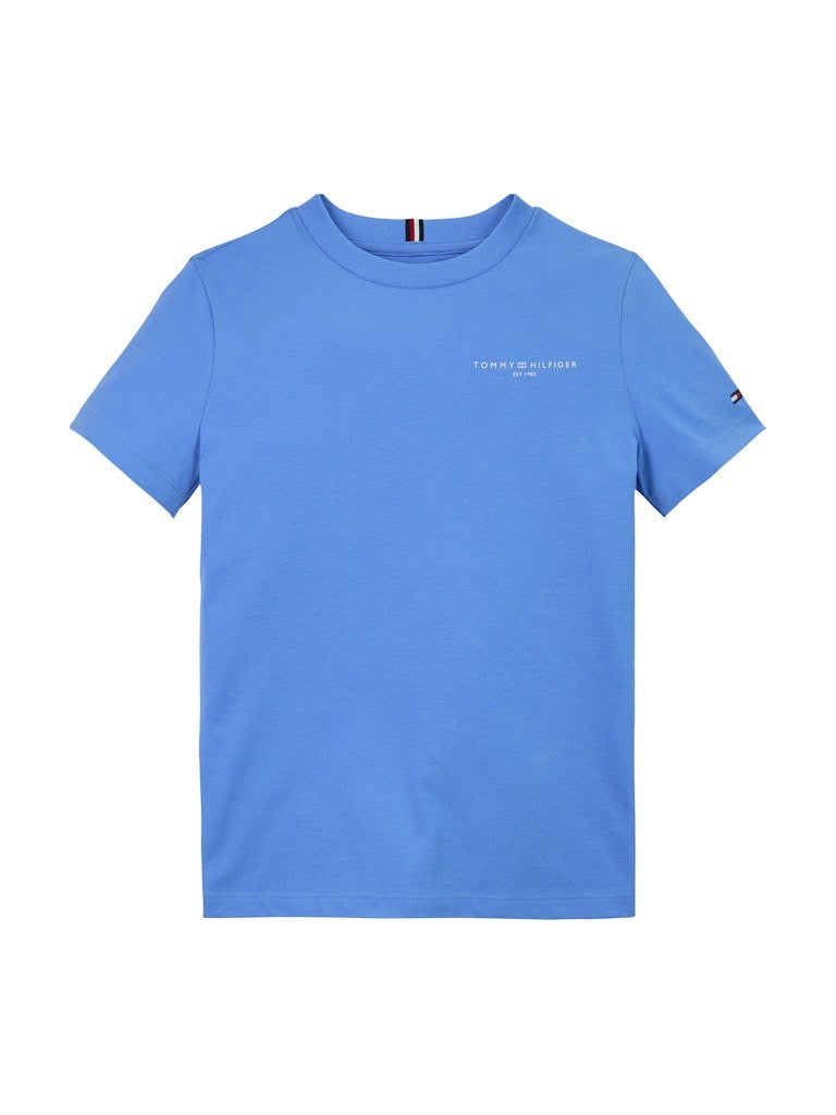 Tommy Hilfiger - T-shirt mixte mini corp Blue Spell