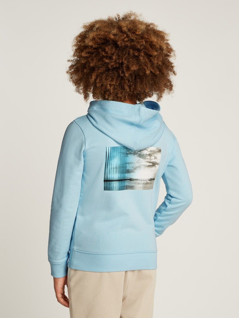 Calvin Klein - Backprint Ozone Blue Backprint Schweiß