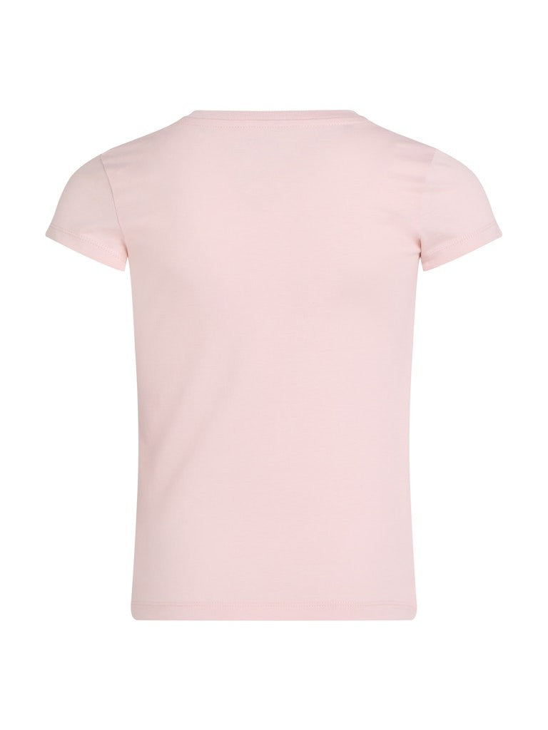Calvin Klein - T-shirt Chalk Pink micro monogram