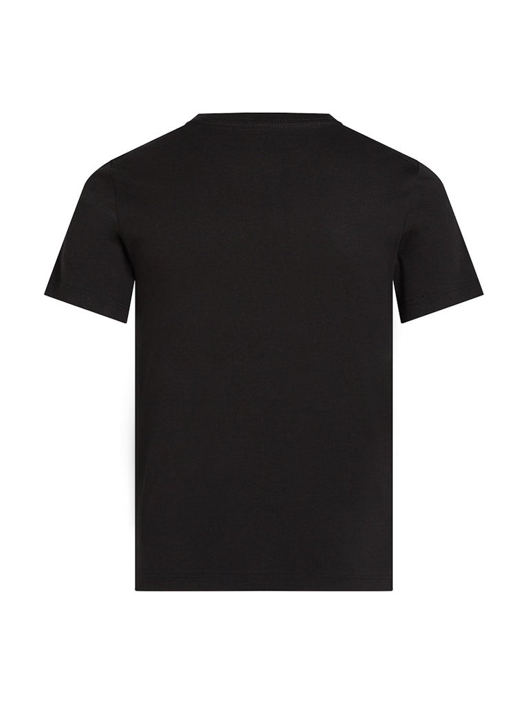 Calvin Klein - T-shirt mixte noir logo blanc