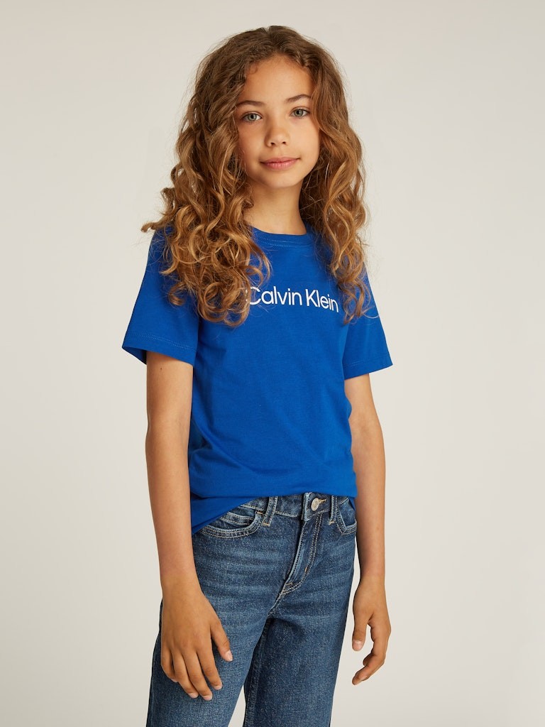 Calvin Klein - Logotipo Ultra Blue Mezcla T -White