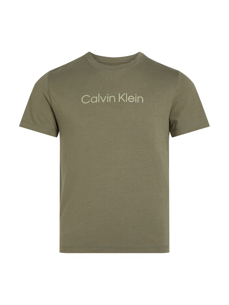 Calvin Klein - gemischtes T -Shirt Dusty Olive Logo