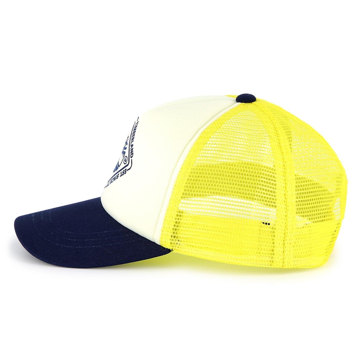 Timberland - Navy & Yellow Lattice Cap