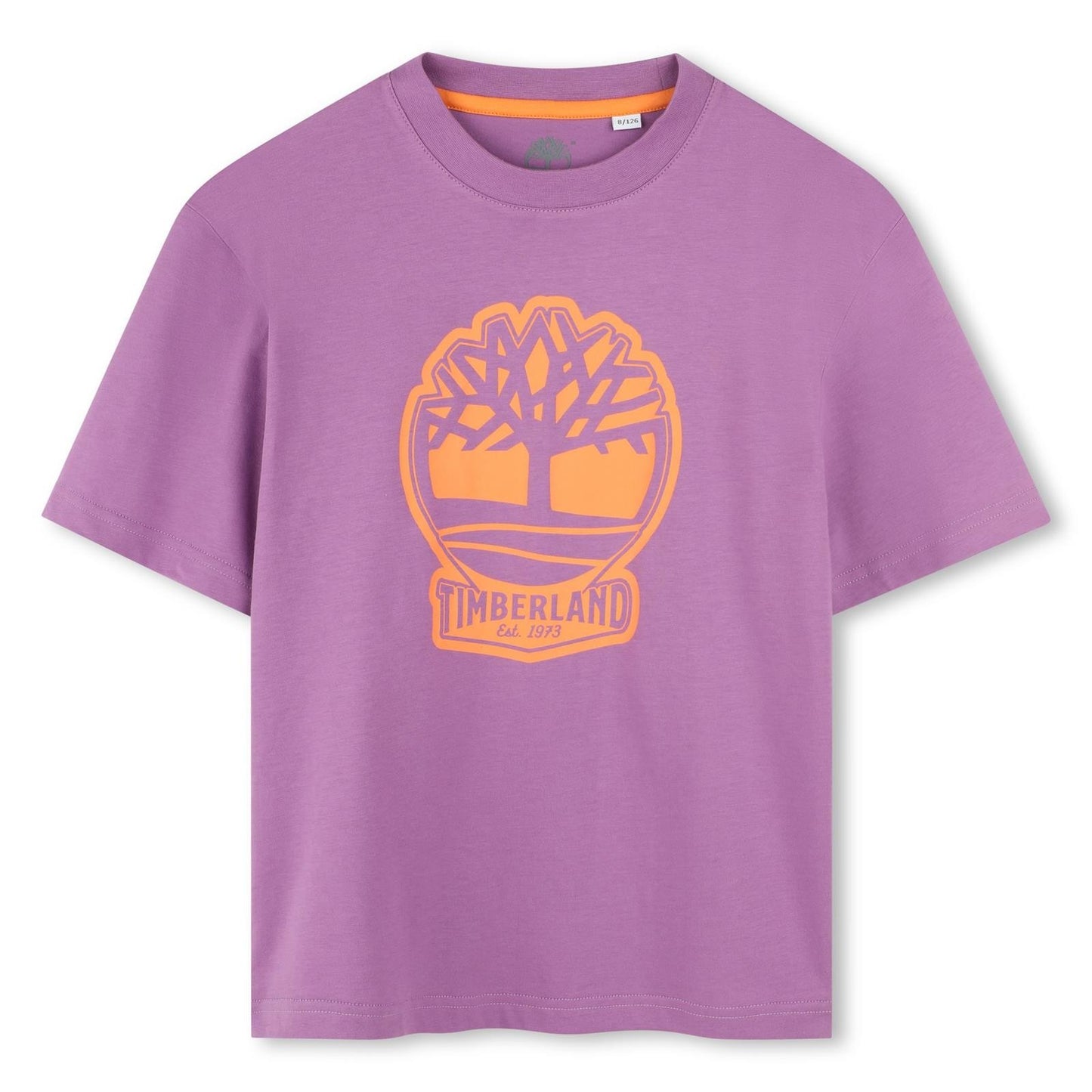 Timberland - T -SHIST FAT FOLE VIOLET Y LOGO ESTIRSE EN LA PARTIR