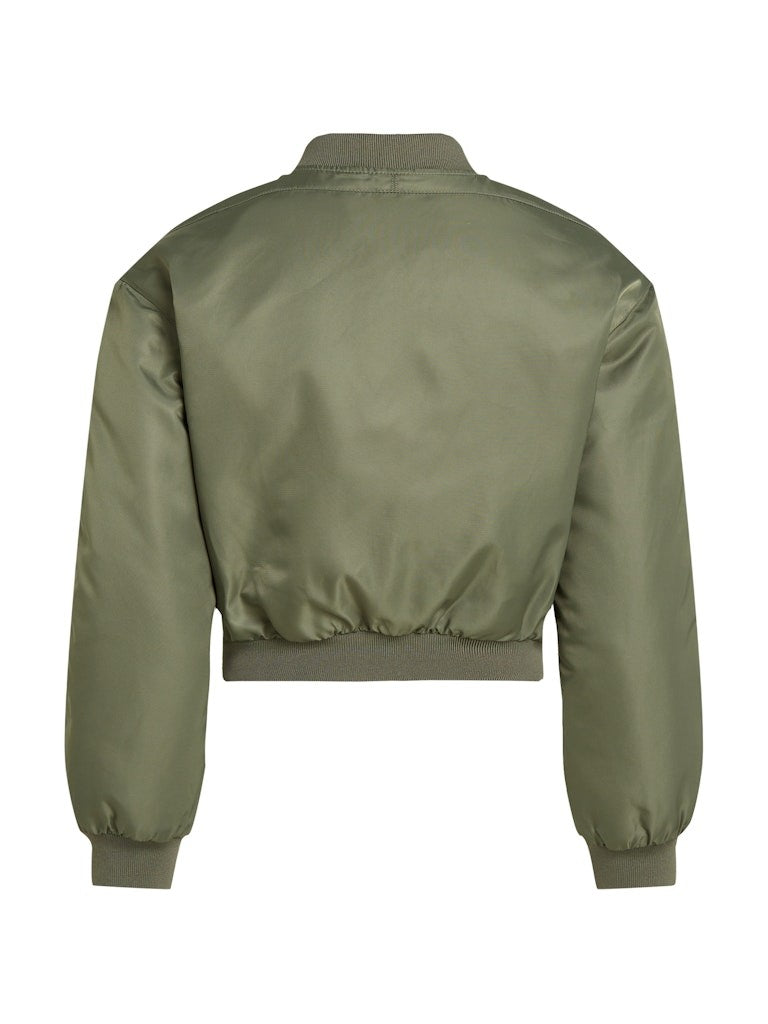 Calvin Klein - Bomber Satin Hero Dusty Olive