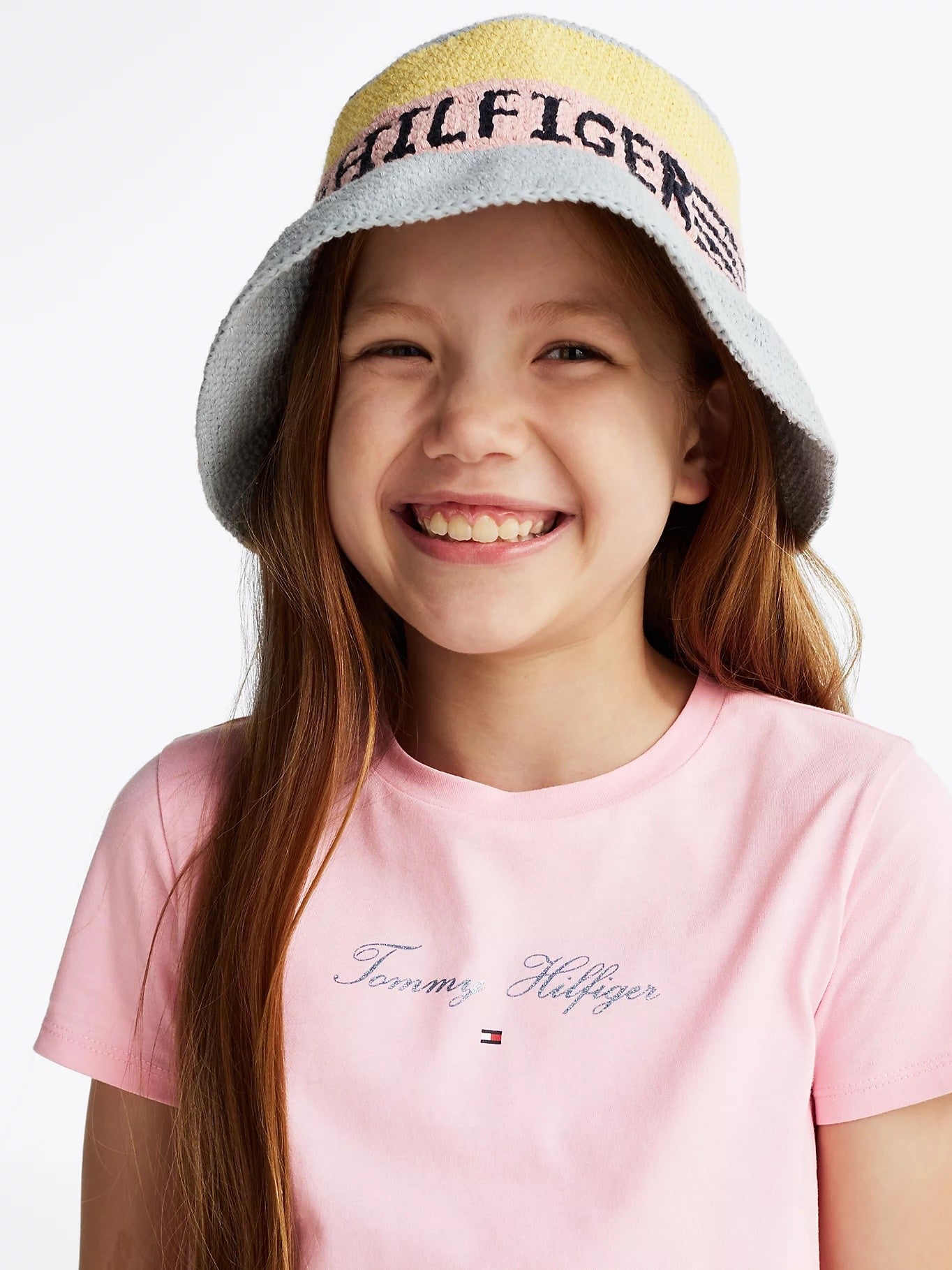 Tommy Hilfiger - T-shirt pink sugar script