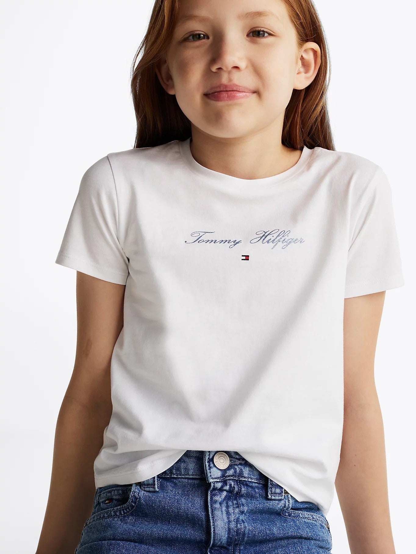 Tommy Hilfiger - T-shirt blanc script