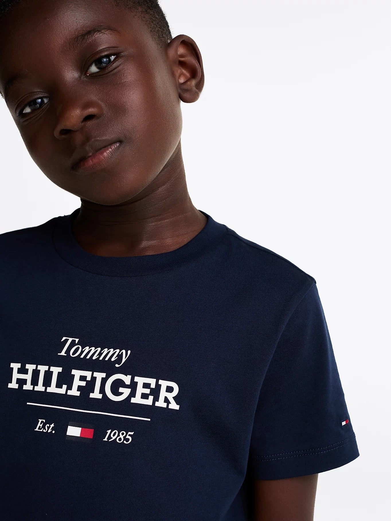 Tommy Hilfiger - T-shirt navy Monotype