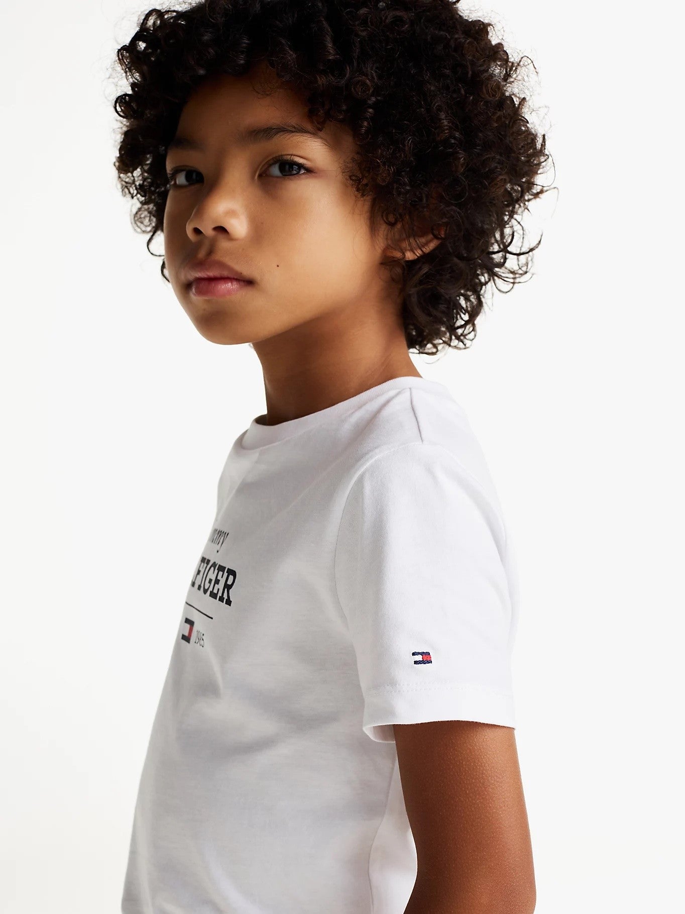 Tommy Hilfiger - T-shirt blanc monotype