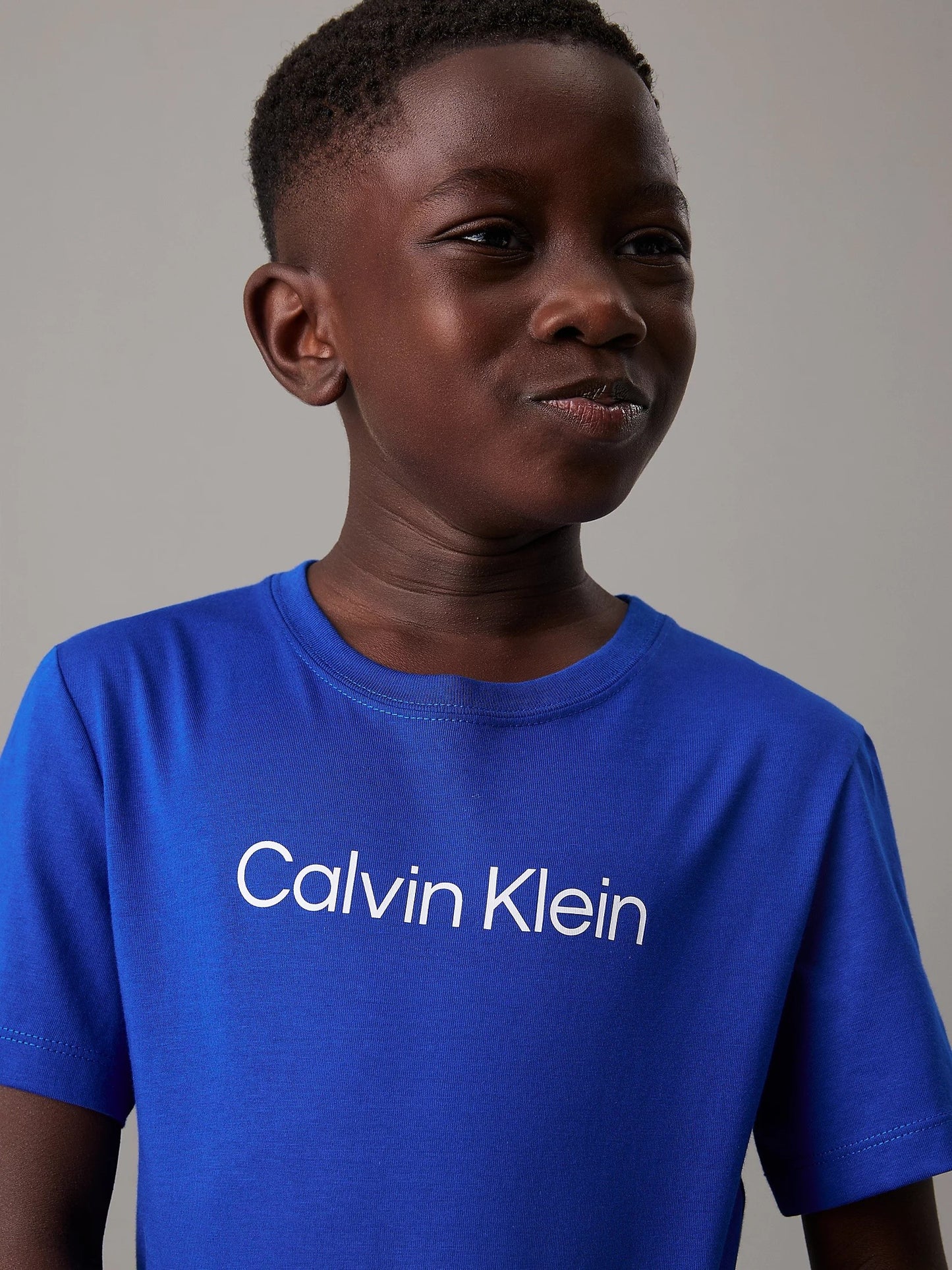 Calvin Klein - Logotipo Ultra Blue Mezcla T -White