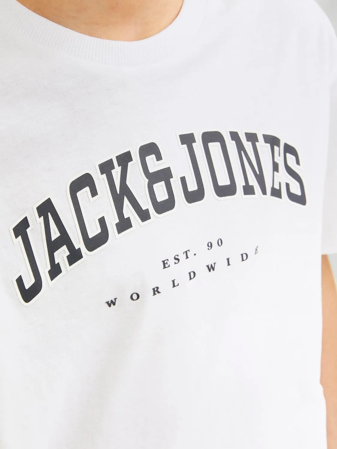 Jack&Jones - T-shirt à courte manche JJECALEB White loose
