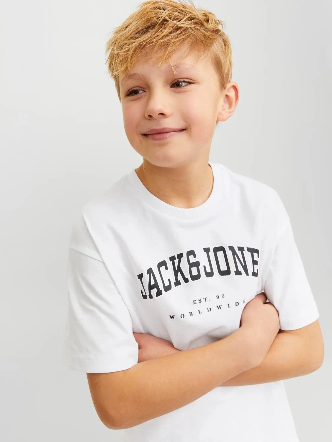 Jack&Jones - T-shirt à courte manche JJECALEB White loose