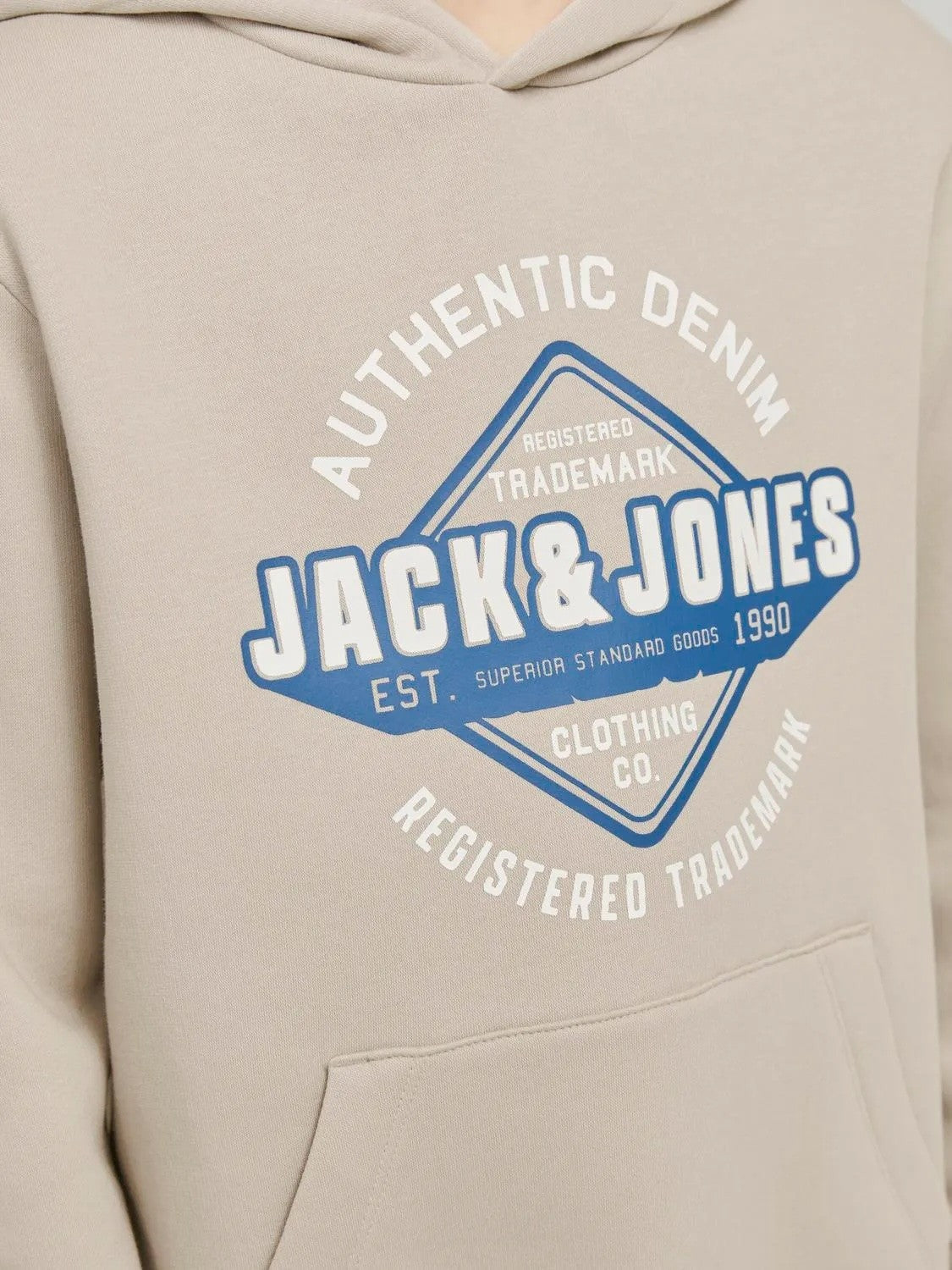 Jack & Jones - Jjelogo Moonbeam hoodie