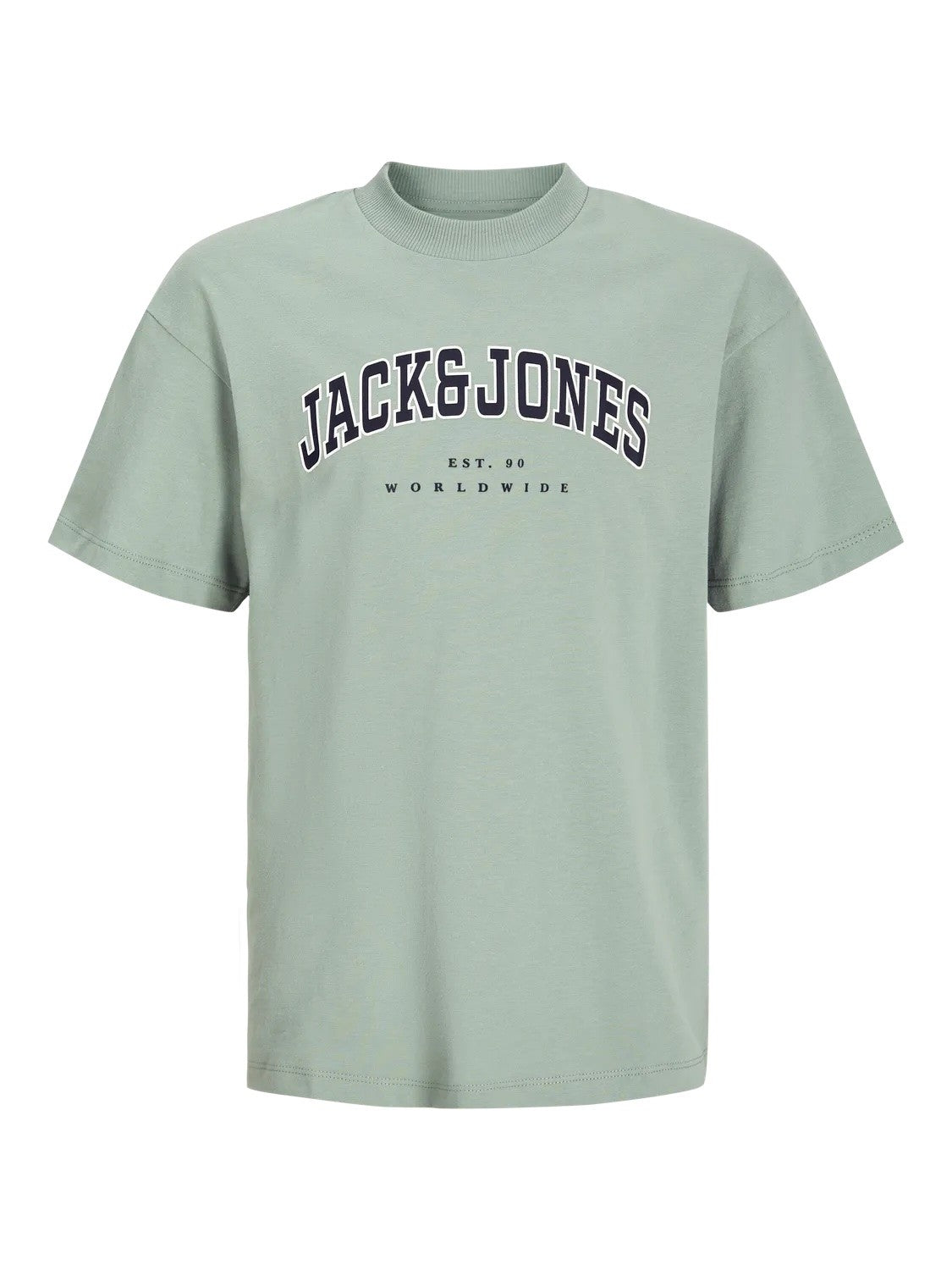 Jack&Jones - T-shirt à courte manche JJECALEB Iceberg Green LOOSE