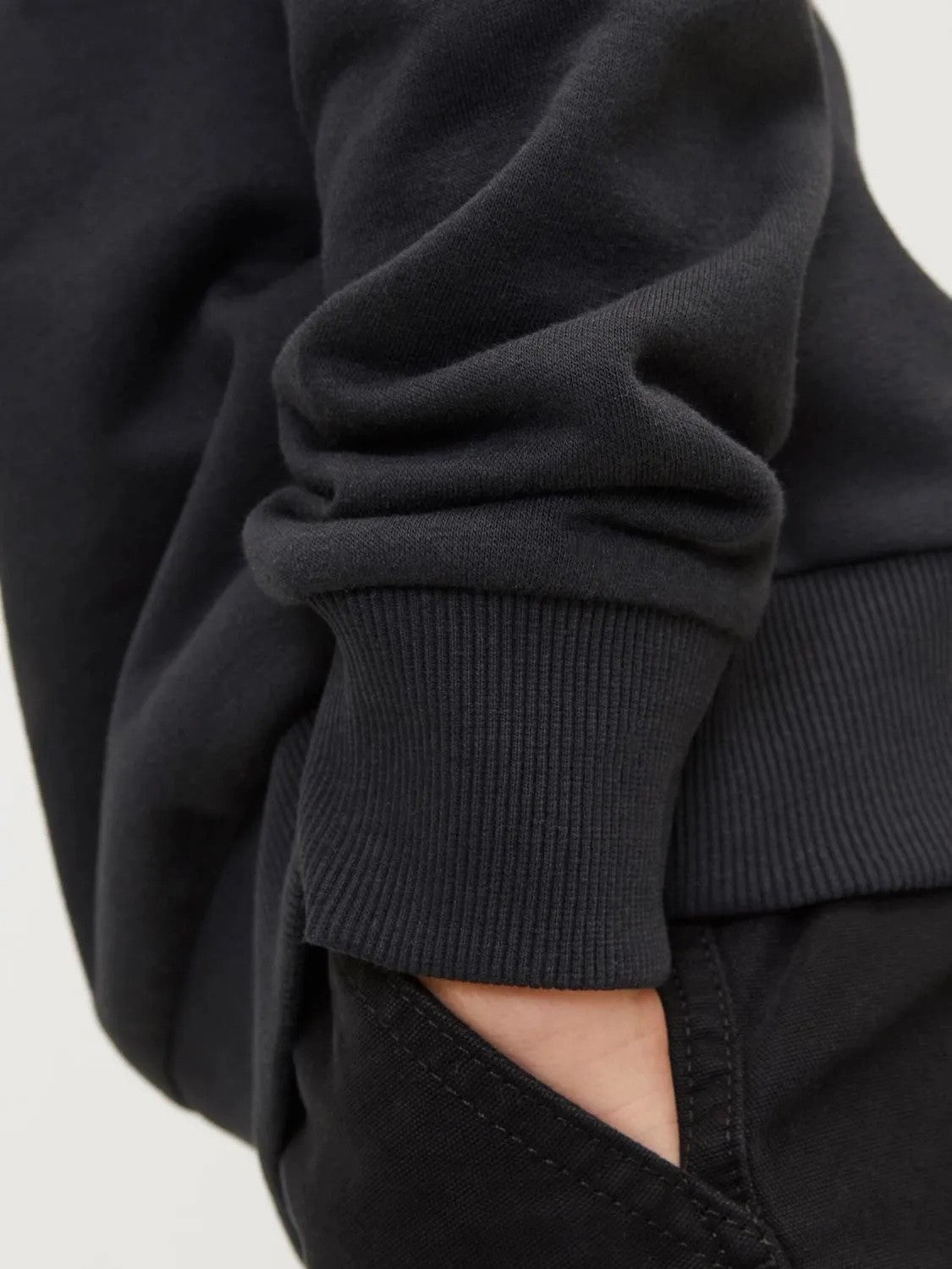 Jack & Jones - Black Sweat JJ Caleb