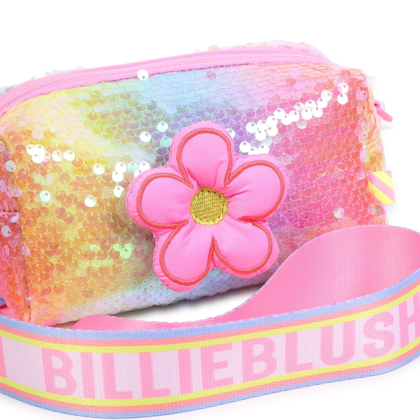 Billieblush - Trousse en sequins & bandoulière amovible