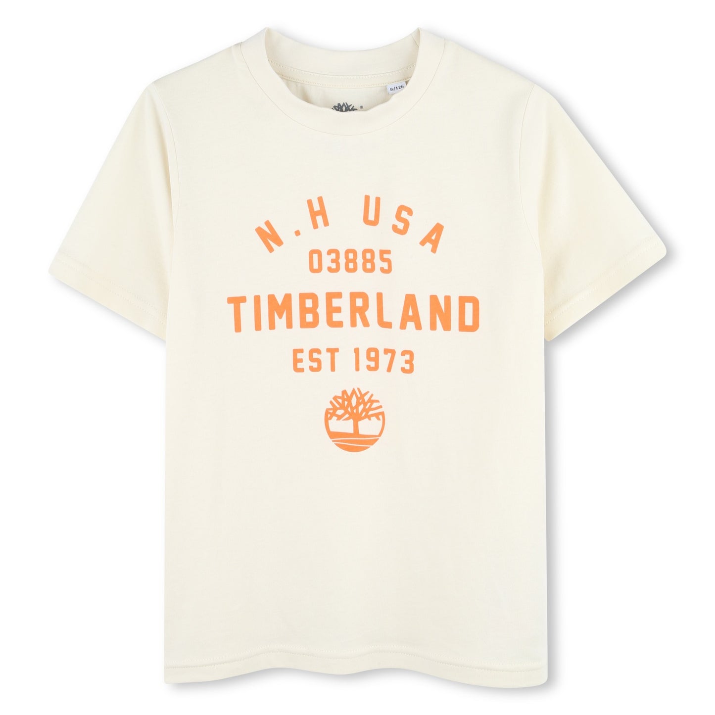 Timberland - Veel twee passen regelmatig uit White & Kaki t -shirts