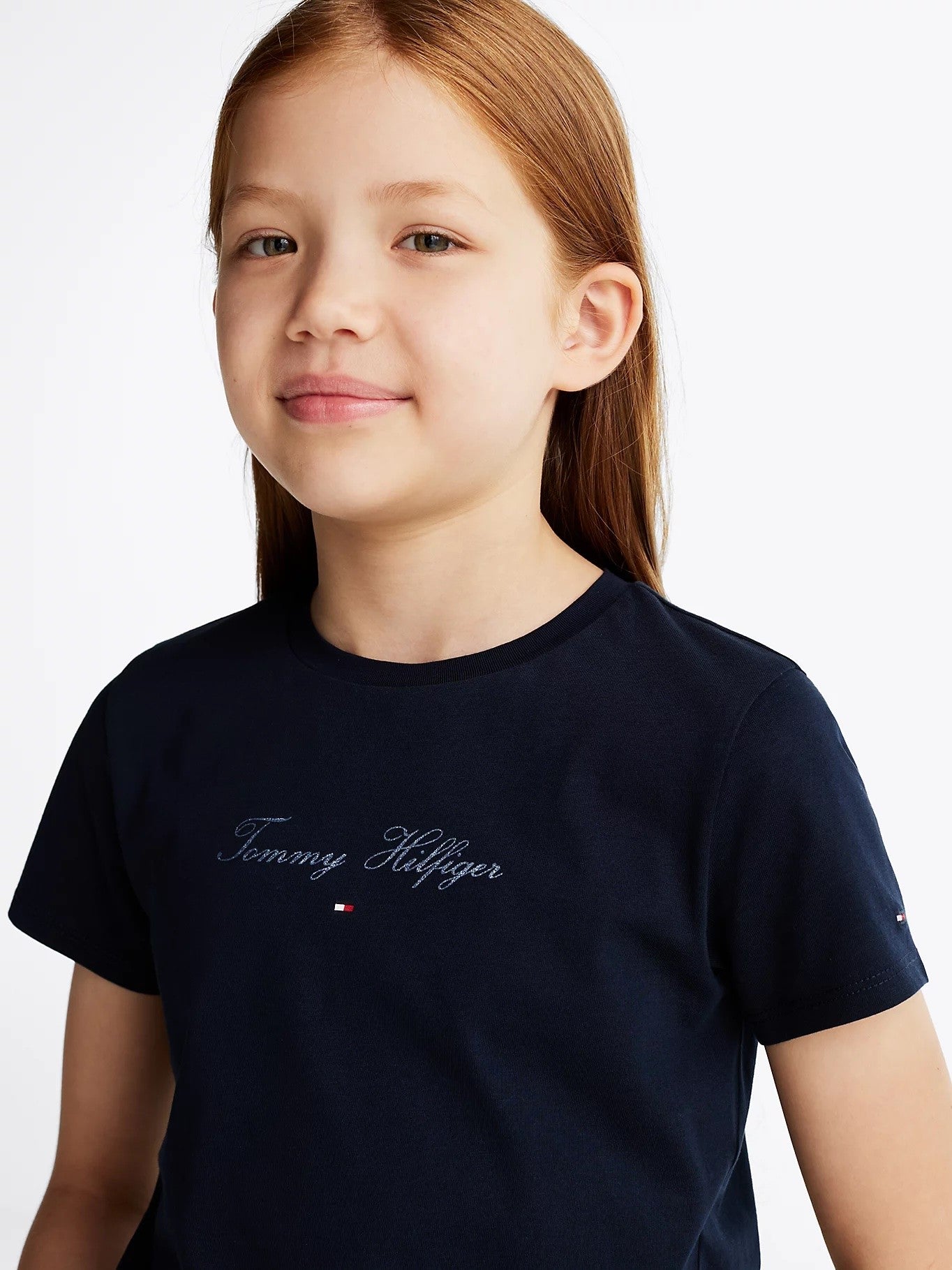 Tommy Hilfiger - T-shirt navy script