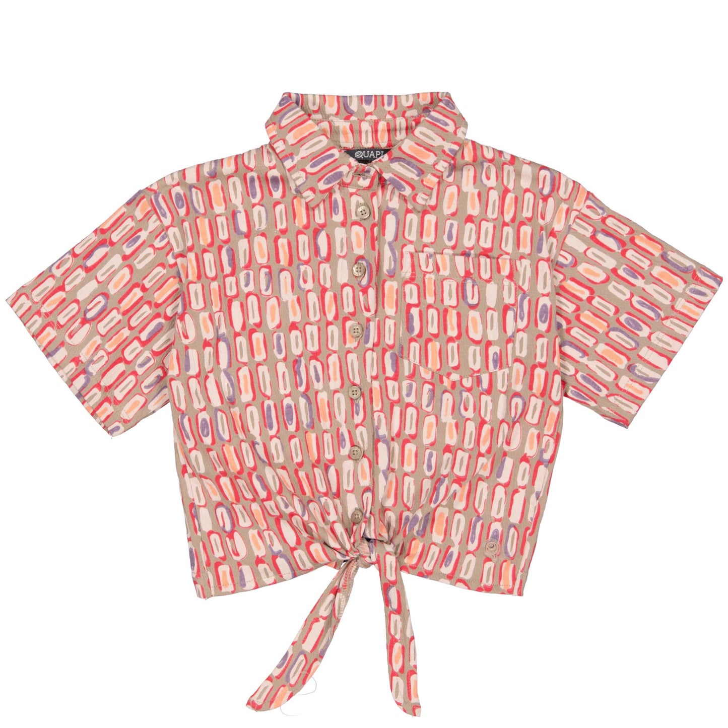 Quapi - Chemise avec noeud Finette