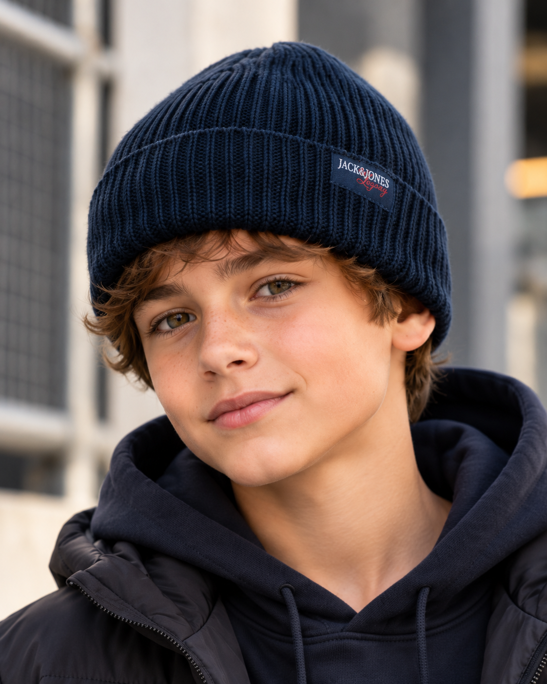 Jack&Jones - Bonnet navy JACJADE