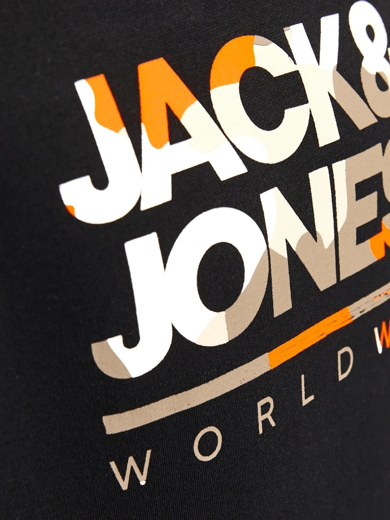 Jack & Jones - Black Jjluke Sweatshirt