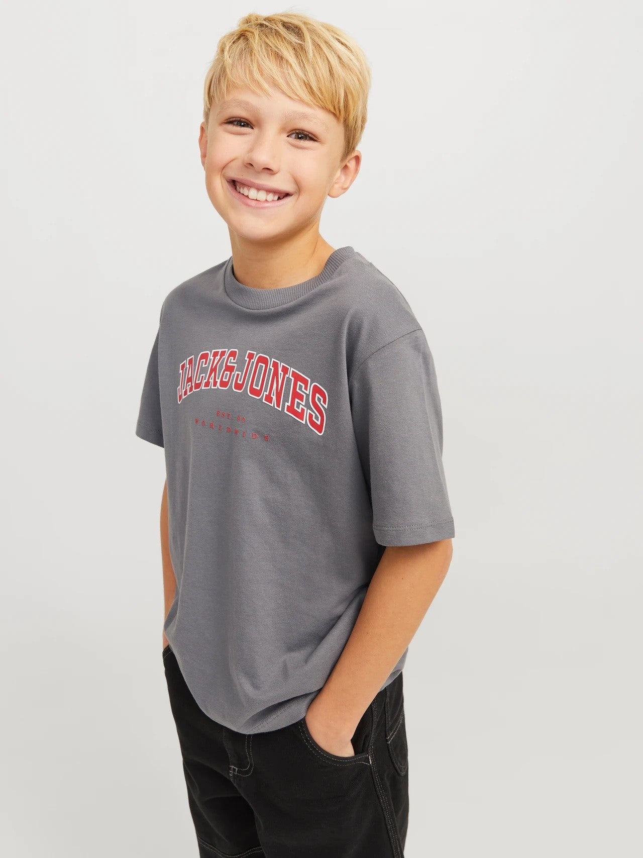 Jack & Jones - Short -sleeved Jjecaleb Castleock Loose T -shirt