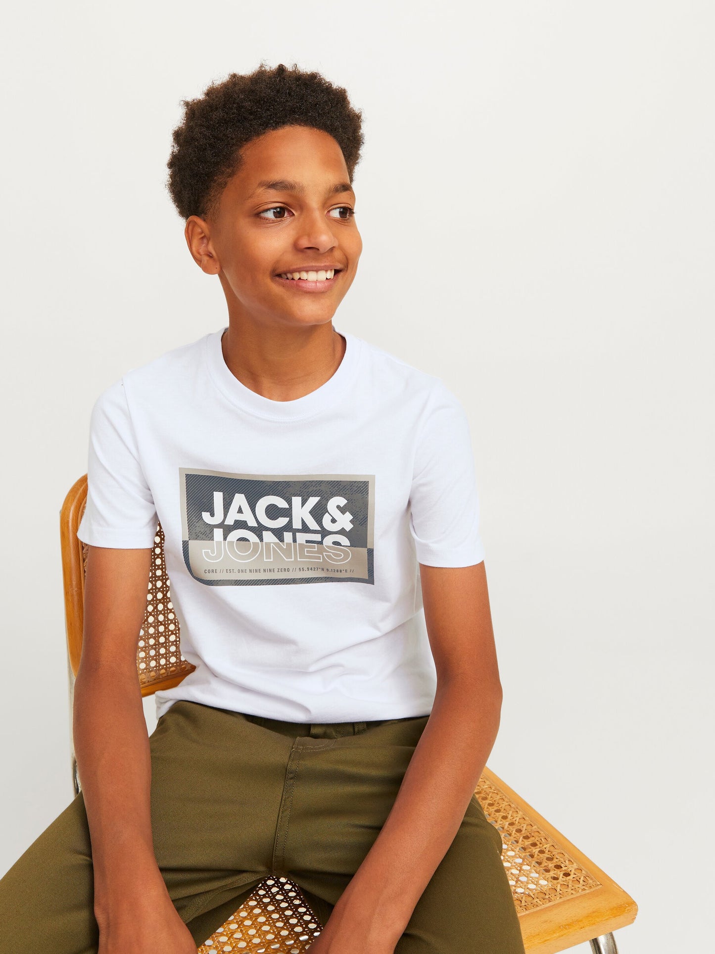 Jack&Jones - T-shirt white JCOLOGAN