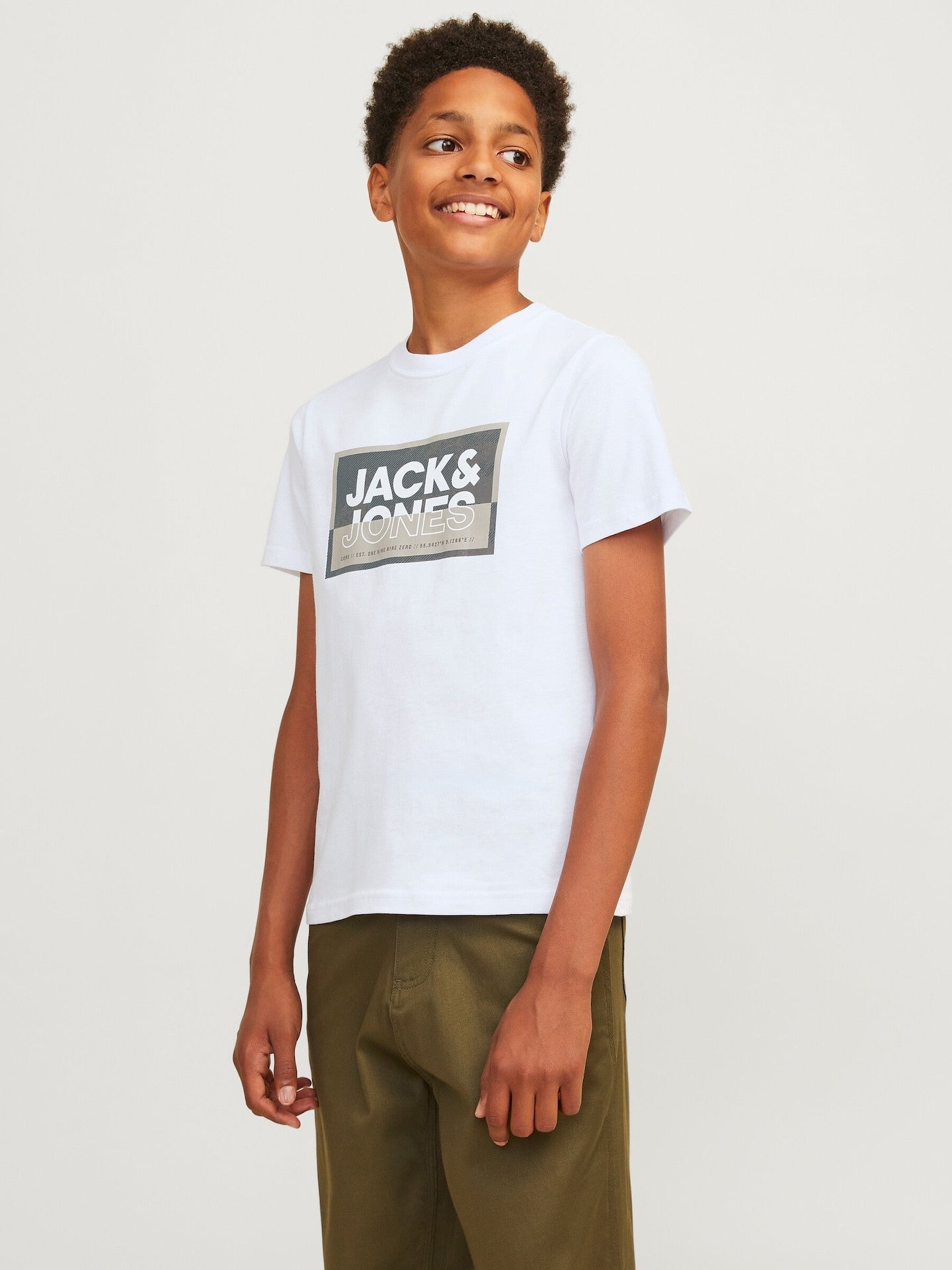Jack&Jones - T-shirt white JCOLOGAN