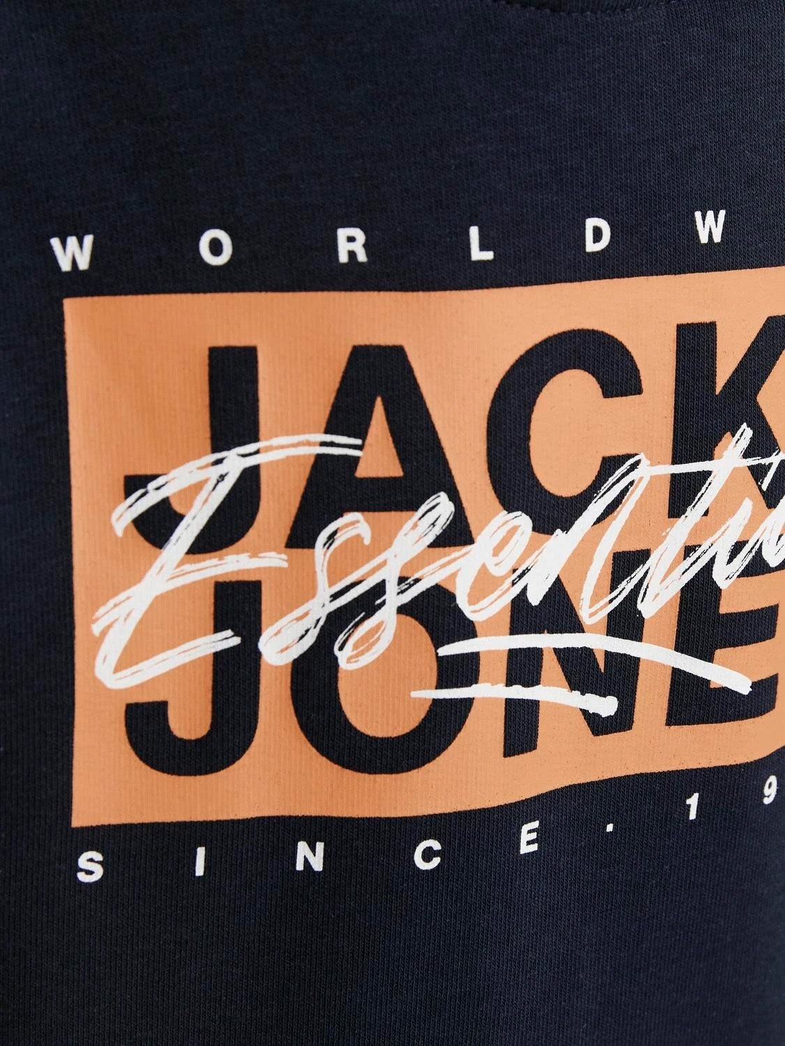 Jack&Jones - Sweat à capuche navy Sky Captain JJCOLTON