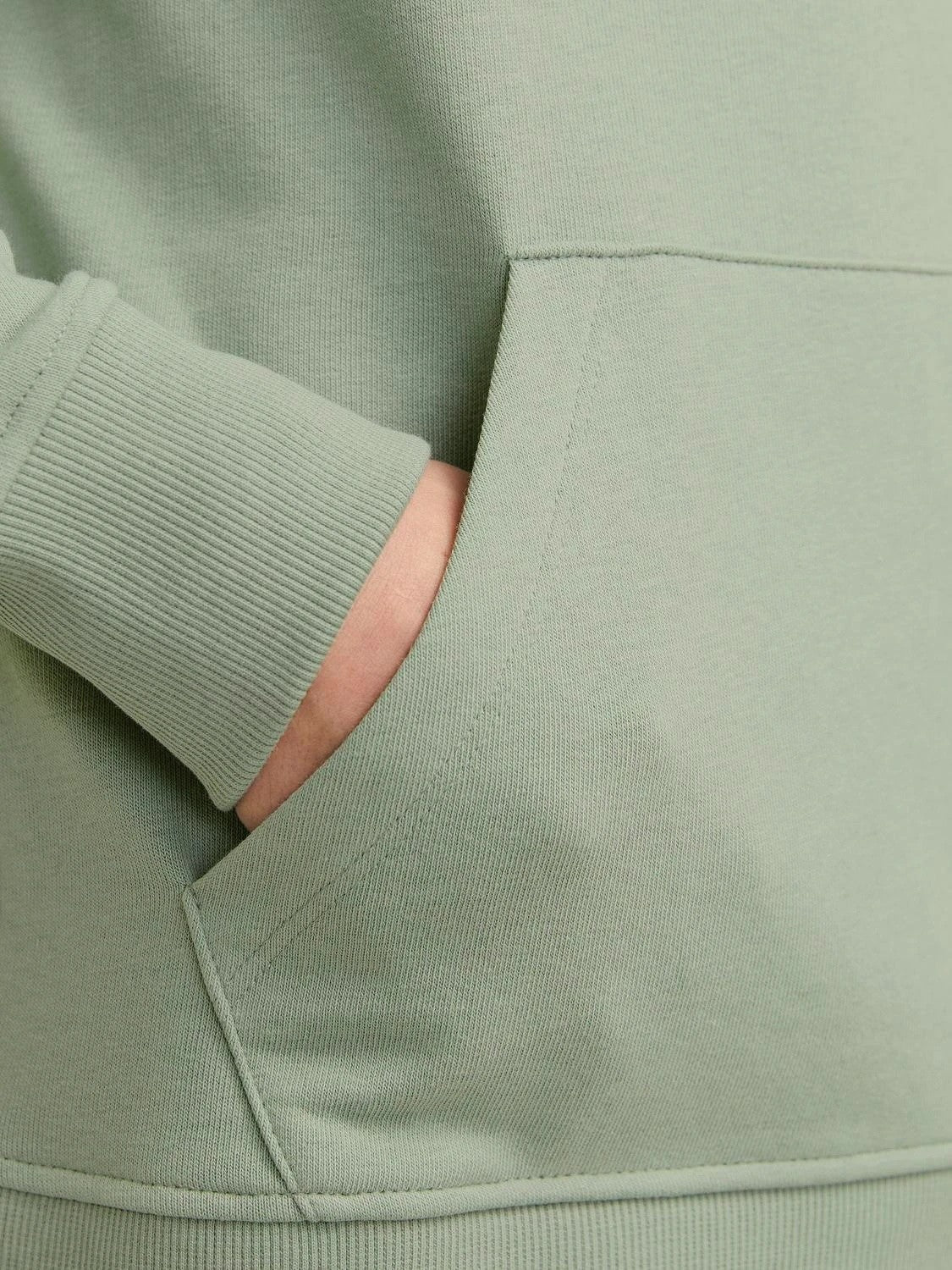 Jack&Jones - Sweat à capuche Iceberg Green JJCOLTON