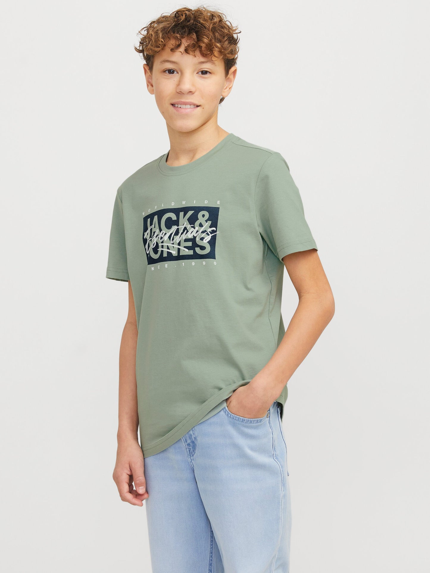 Jack&Jones - T-shirt Iceberg Green JJCOLTON