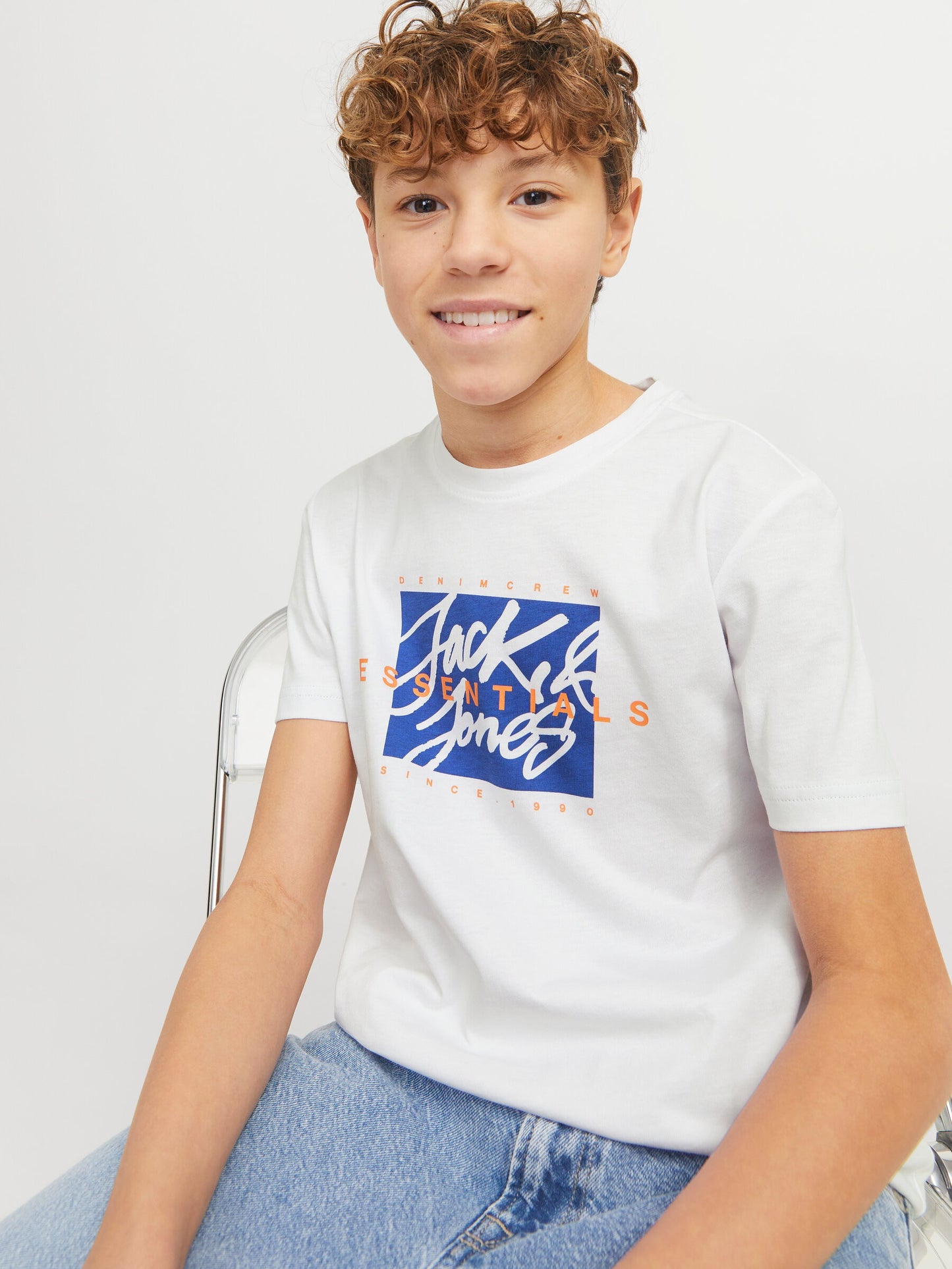 Jack&Jones - T-shirt white JJCOLTON