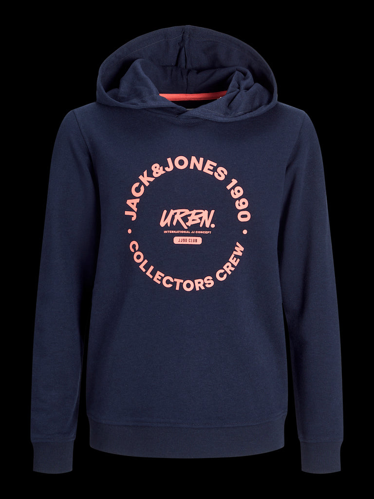 Jack&Jones - Sweat à capuche navy JJSIMON
