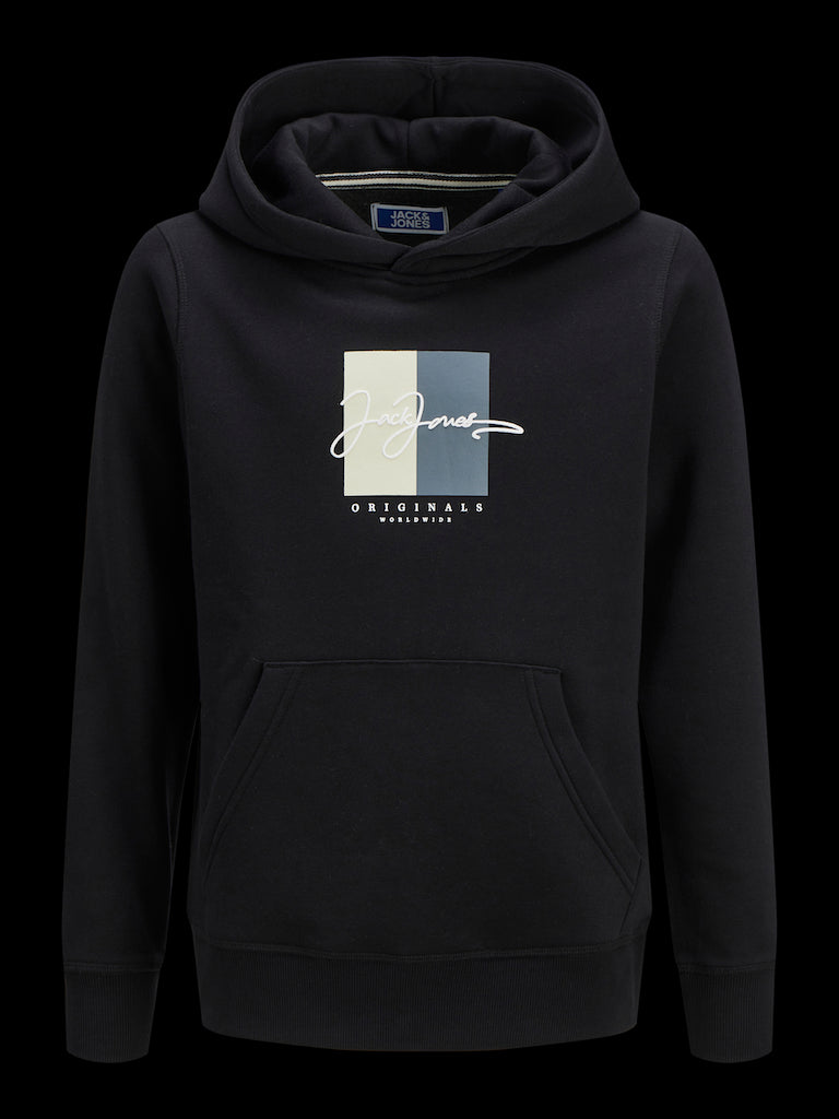 Jack&Jones - Sweat à capuche black JORFREDERIKSBERG