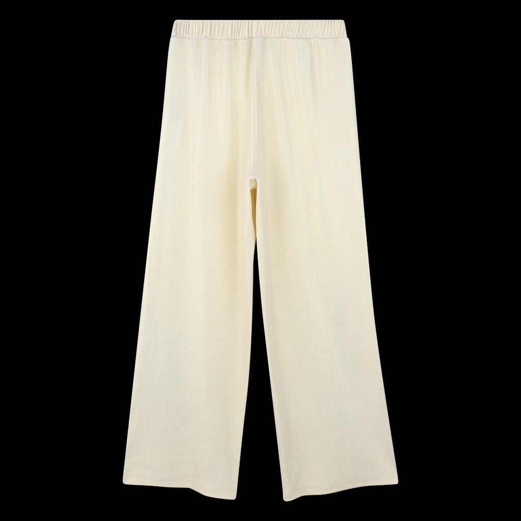 DKNY - Pantalon doré à la taille élastique