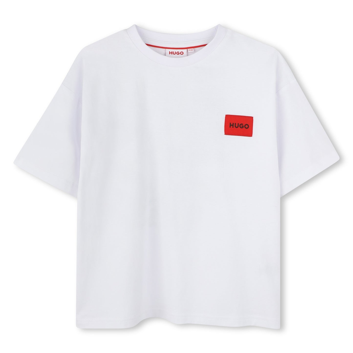 HUGO - T-shirt blanc & back print