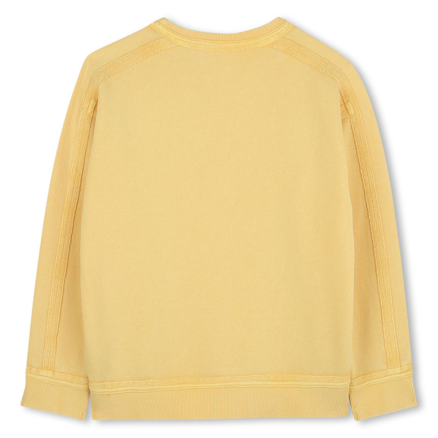 Hugo - Yellow Sweatshirt & "Hugo" logo in reliëf op de voorkant