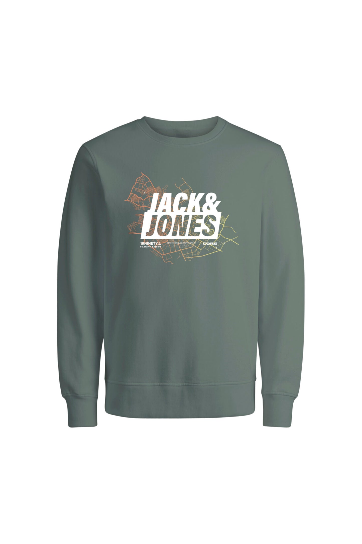 Jack & Jones - Agave Green Jcomap -Pullover