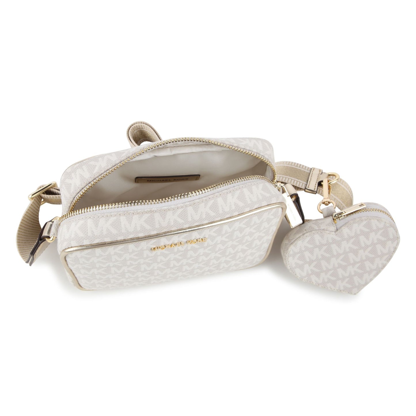 Michael Kors - Handtas & + Wallet gedrukt in Jacquard ondertekend "MK".