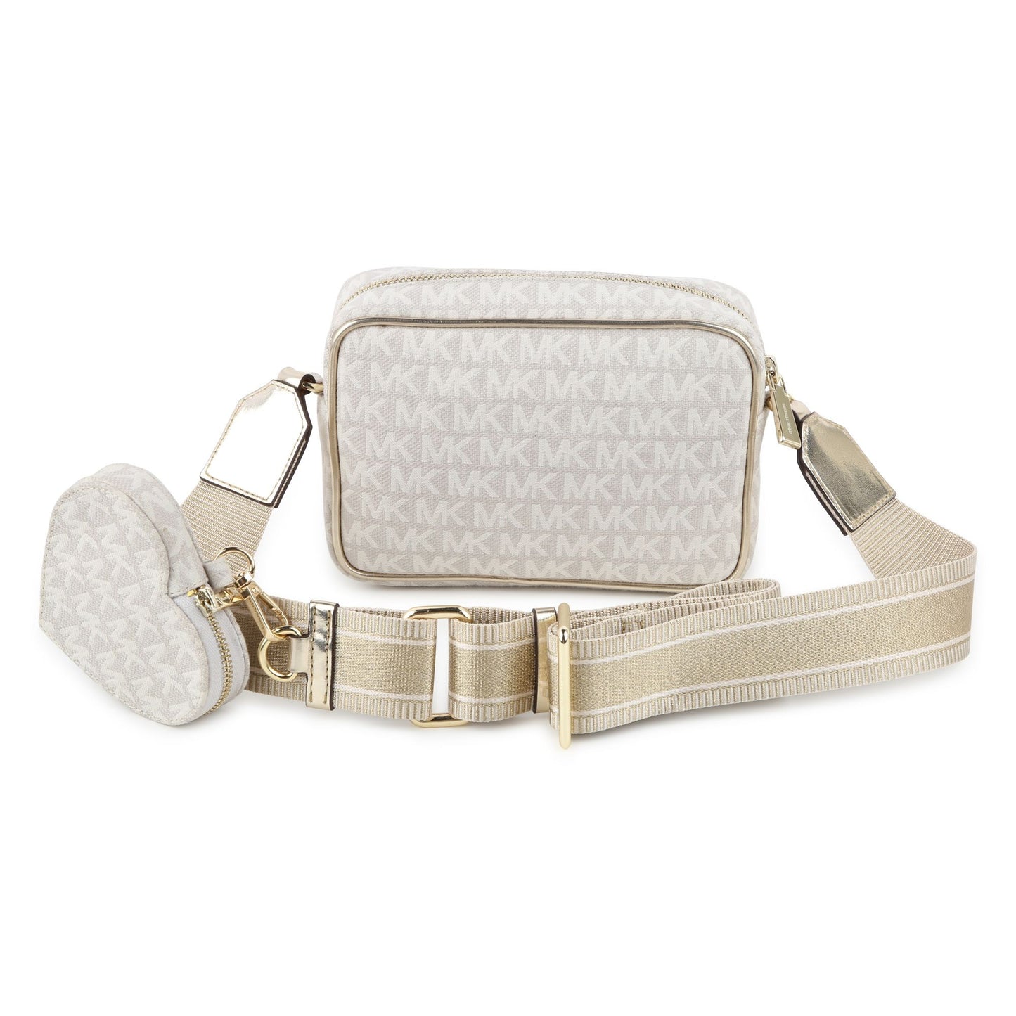 Michael Kors - Handtas & + Wallet gedrukt in Jacquard ondertekend "MK".
