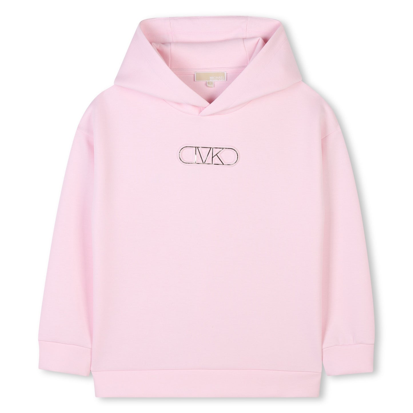 Michael Kors - Hoodie met illustratie in "MK Empire" Relief Metallic Aspect