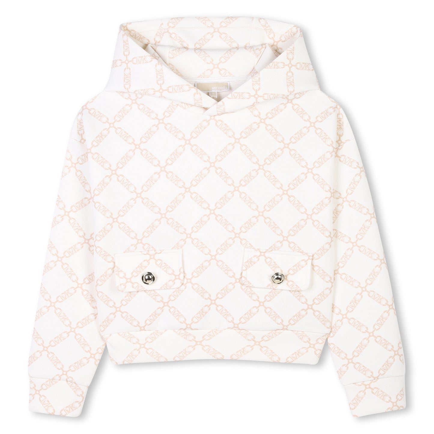 Michael Kors - sweatshirt met capuchon met "MK Empire" gedrukte print