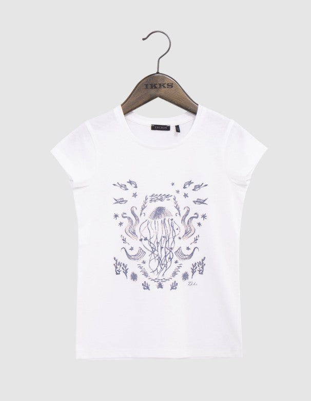 IKKS - T-shirt Jellyfish Water Dreams