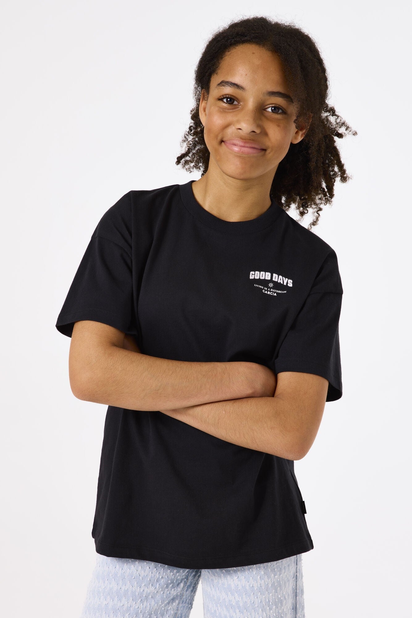 García - Black Back Print t -shirt