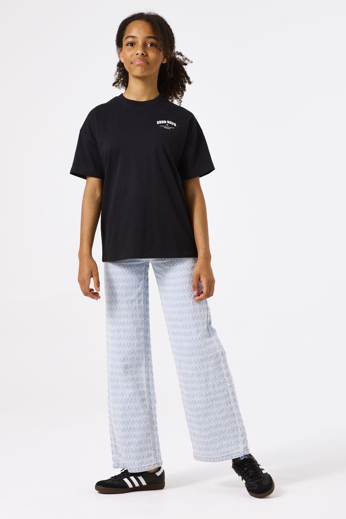 García - Black Back Print t -shirt